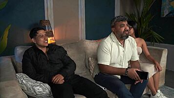 brunette rides muscular bodybuilder cock
