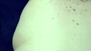 wife gets doggystyle while watching bbw play