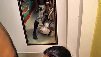 Desi maid fucked hard in a lonely house by young male