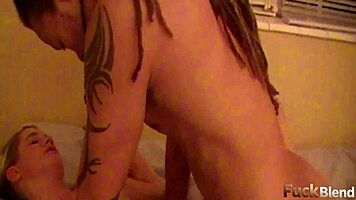 Amateur Blonde Payton Renee Upskirt Interracial Delight With Tattooed Passion