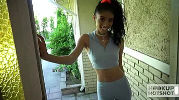 Jada doll gags deep on bryan gozzlings thick dick with choking