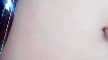 Indian schoolgirl masturbates tight pussy