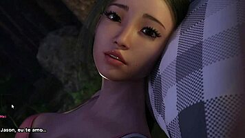 Discovering dream land wonders with virgin girlfriend