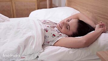 Lesbea oops wrong bed arian joy and lilly bella intimate pussy licking and scissoring orgasms