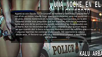 Una noche en el calabozo relato