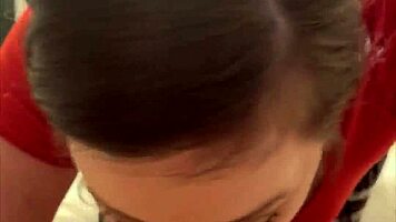 Perfect ass girl lets old man fuck her tight pussy