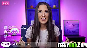 lesbian seduces her straight roommate in hot dorm action