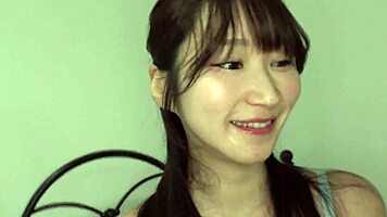 Asian babe delivers full body licking service in homemade scene