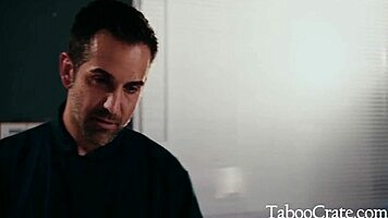 Student fucks janitor to keep him from fucking other students