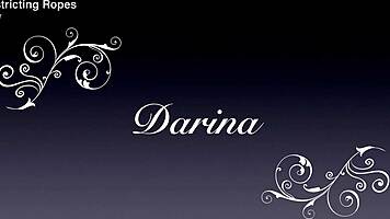 Darina Gets Tied In Catsuit