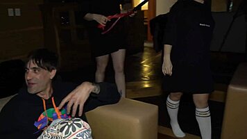 College group shares wild passionate night