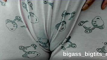 camel toe visible in pajamas