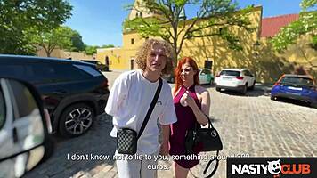 Russian girl in club for wild night