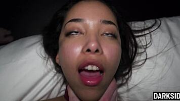 Asian nympho takes multiple guys in one night
