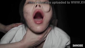 Japanese Slut Enjoys First Group Session