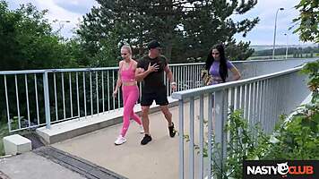 Runner Jenny Wild And Her Sexy Girlfriend Almost Made His Heart Stop