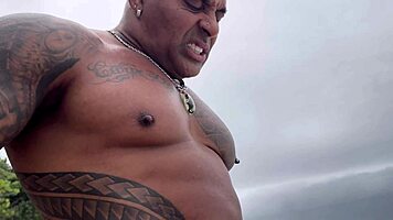 Muscular Trans Takes Two Bbc Anal