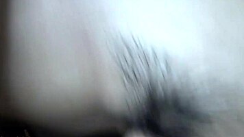 19 year old chinese hairy pussy pov creampie