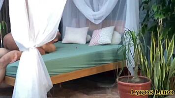 Married woman gets pounded by well endowed neighbor