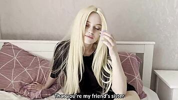 I fucked and came deep inside my cute friend