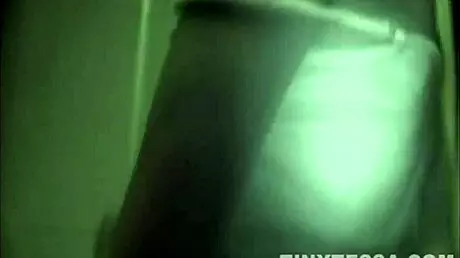 tiny tessa teases with solo fingering in a steamy colombian teen scene at cr.