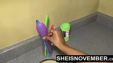 Young 18+ Busty Slut Sheisnovember Fucks Plumber In Pov Doggystyle After Wet Pussy Fingering. She Sucks His Big Black Cock In Intense Blowjob Closeup.