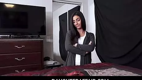 Jasmine Vega shines as the seductive stepdaughter, winning over everyone with her bold moves in this steamy American POV tale.