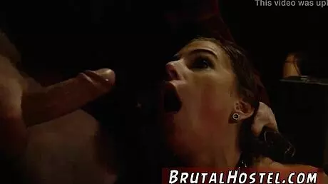 Granny gets anal while teen Sydney rubs her pussy hard! 😈