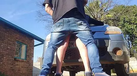 Wow! 18-Year-Old College Girl Banged Hard and Creampied in Her Car!