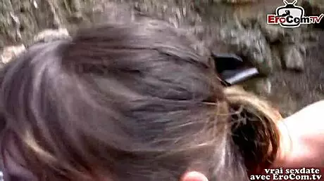 Public Flashing Frenzy With French Teen 18+! Wow!