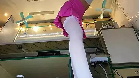 Sexy Virgin's Panties Covered Pussy Too Much, So I Fixed It