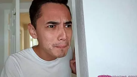 Stepmom's swollen pussy gets pumped hard by teen 18+ in intense blowjob session with mother-in-law roleplay