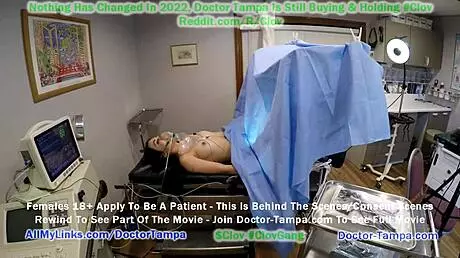 doctor tampa examines virgin blaire celeste roughly