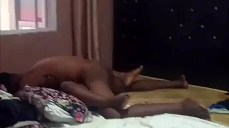 this ebony amateur bends over for a big black cock in wild doggystyle