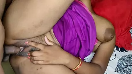 Hot Aunty's Intense Fucking Session with Hindi Audio