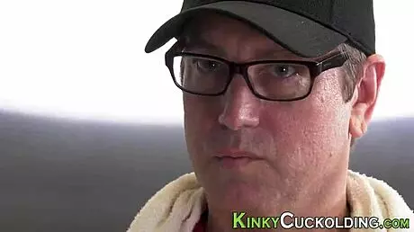 cuckolding teen and milf with intense blowjob and cumshot humiliation