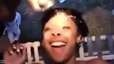 hey, check out this cumshot frenzy with a young ebony chick