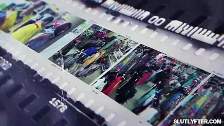 shoplifter amber summer gets stripped and searched by officer rusty nails in office after stealing makeups