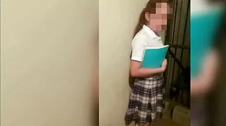 hey, check this hot mexican student banging her neighbor for a gift, so real!