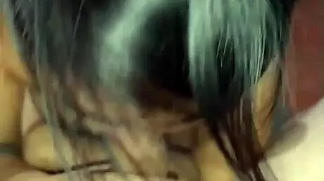 I'm masturbating while he fucks my big ass with his monster cock, and I love it