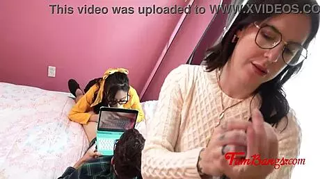 sneaky intense fucking with asian nerdy stepsister