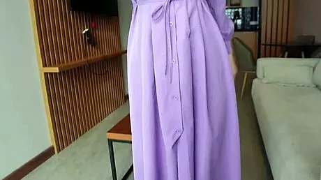 tricked a pretty blonde chick with iphone box, fucked her raw in lingerie