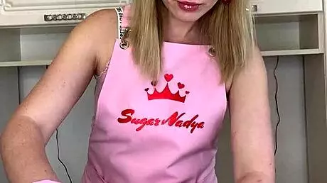 I watched this hot blonde wax a big cock in hospital