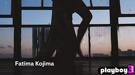 sexy big ass latina fatima kojima poses in provocative lingerie