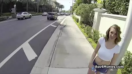 fantastic big tit teen 18+ blows outdoors on sunny day, craving more public action?