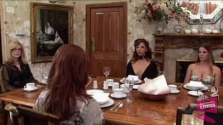 nina needs trinity to lick her smooth pussy before party