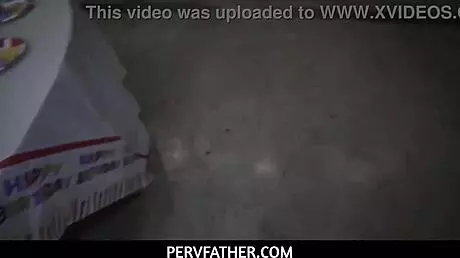 Kylie Rocket Deepthroats Stepdaddy's Fat Cock