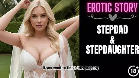 Hey stepdaddy, ready for my bride blowjob in part 1? 😘