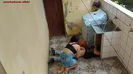 Hey, see this hotwife bouncing on the plumber’s cock? Her husband’s at work while she pays with action!