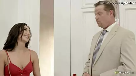 stepdad gets a wild ride today. christina cinn and mackenzie moss join in!